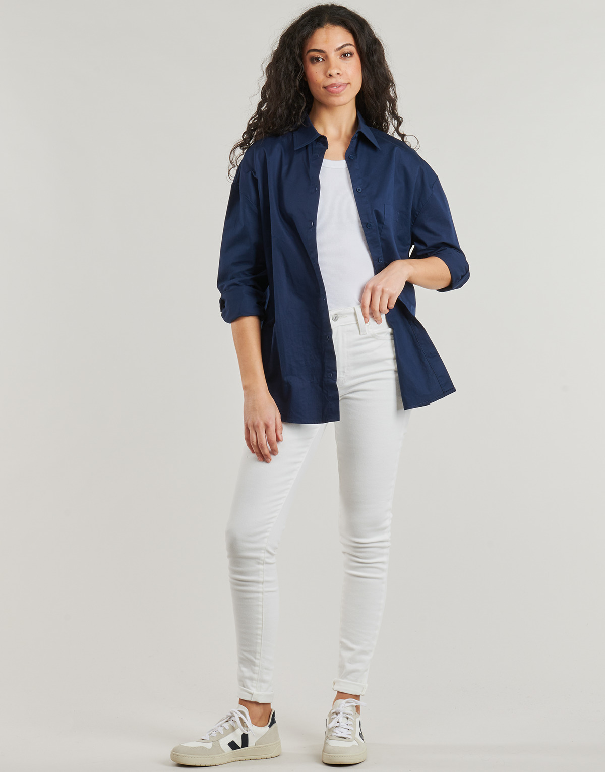 Levi's - 721 HIGH RISE SKINNY - White