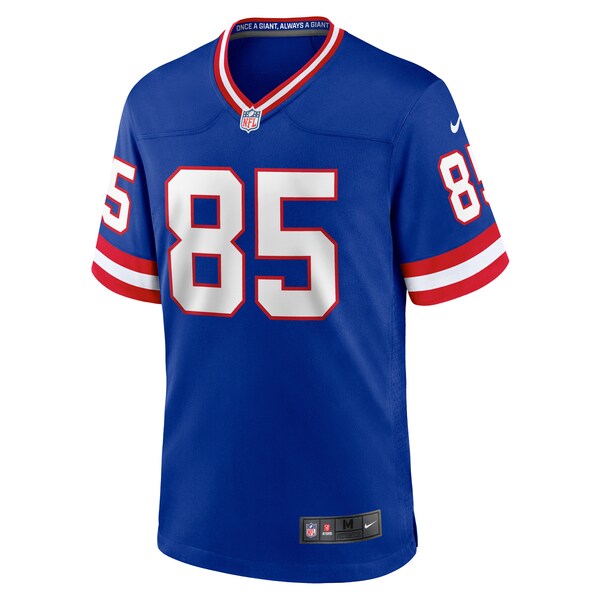 David Tyree New York Giants Nike Classic Retired Player Game Jersey - Royal
