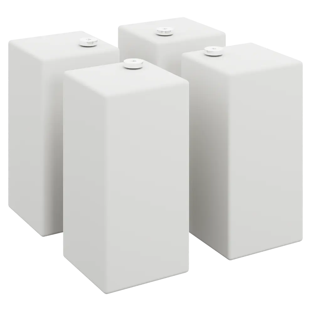 Fuss-Set 4-teilig Pure