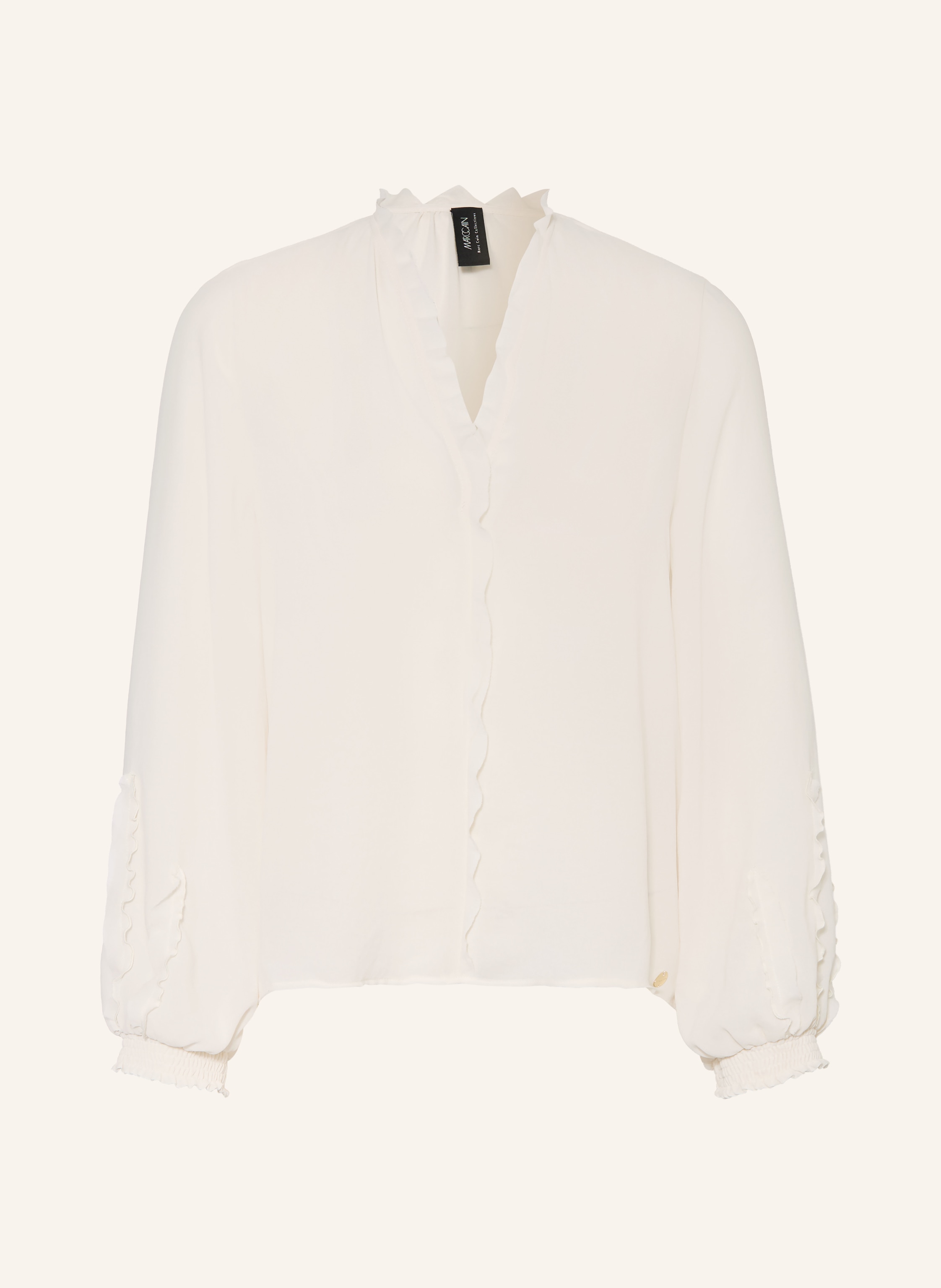MARC CAIN Blusenshirt mit Rüschen