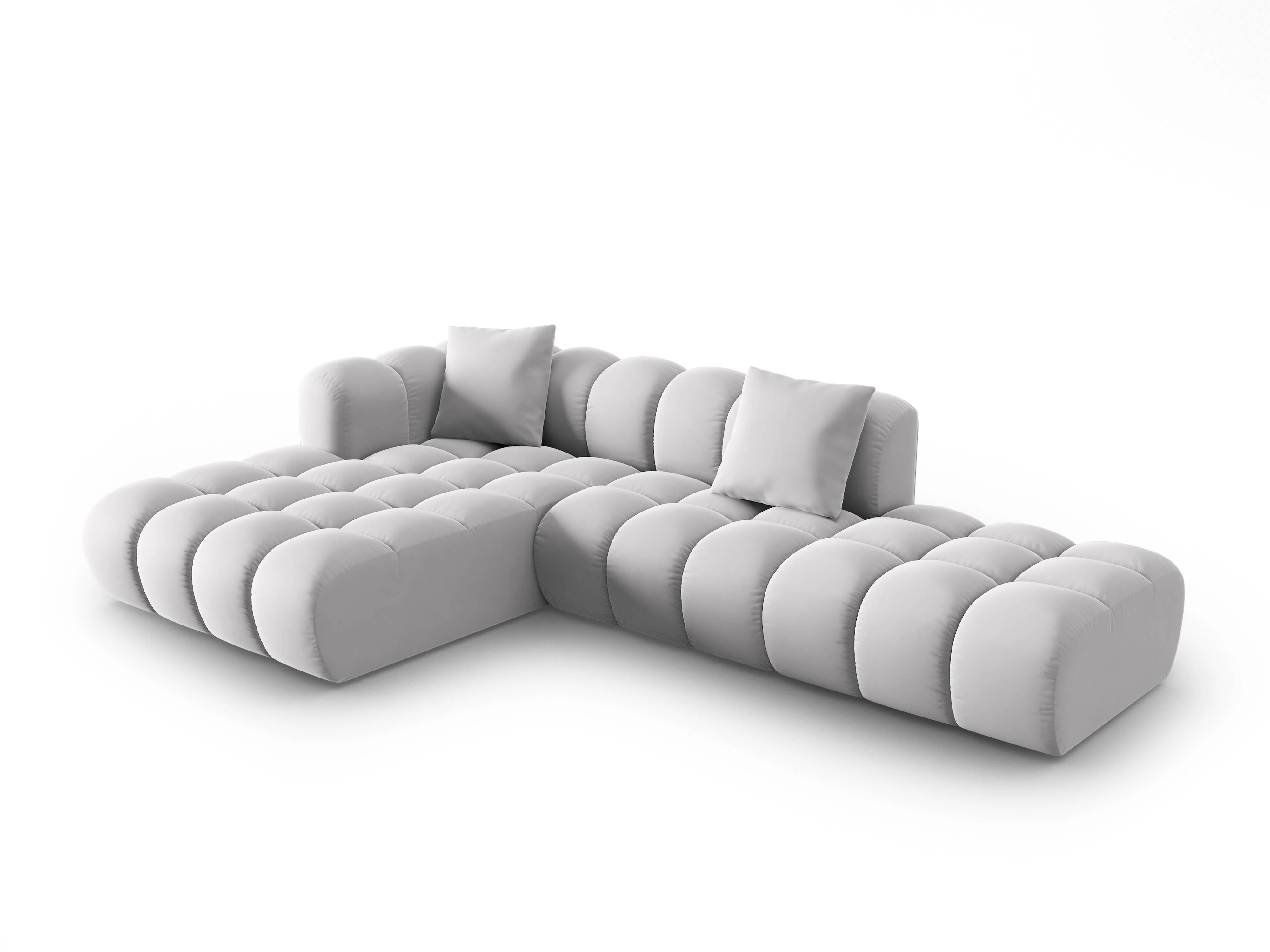 5-zitshoekbank Halley velvet links