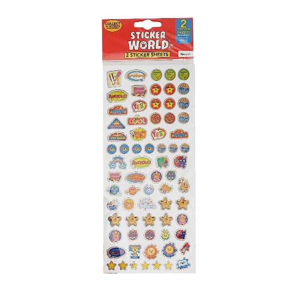 Sticker World Sheets Rewards 2 Pack