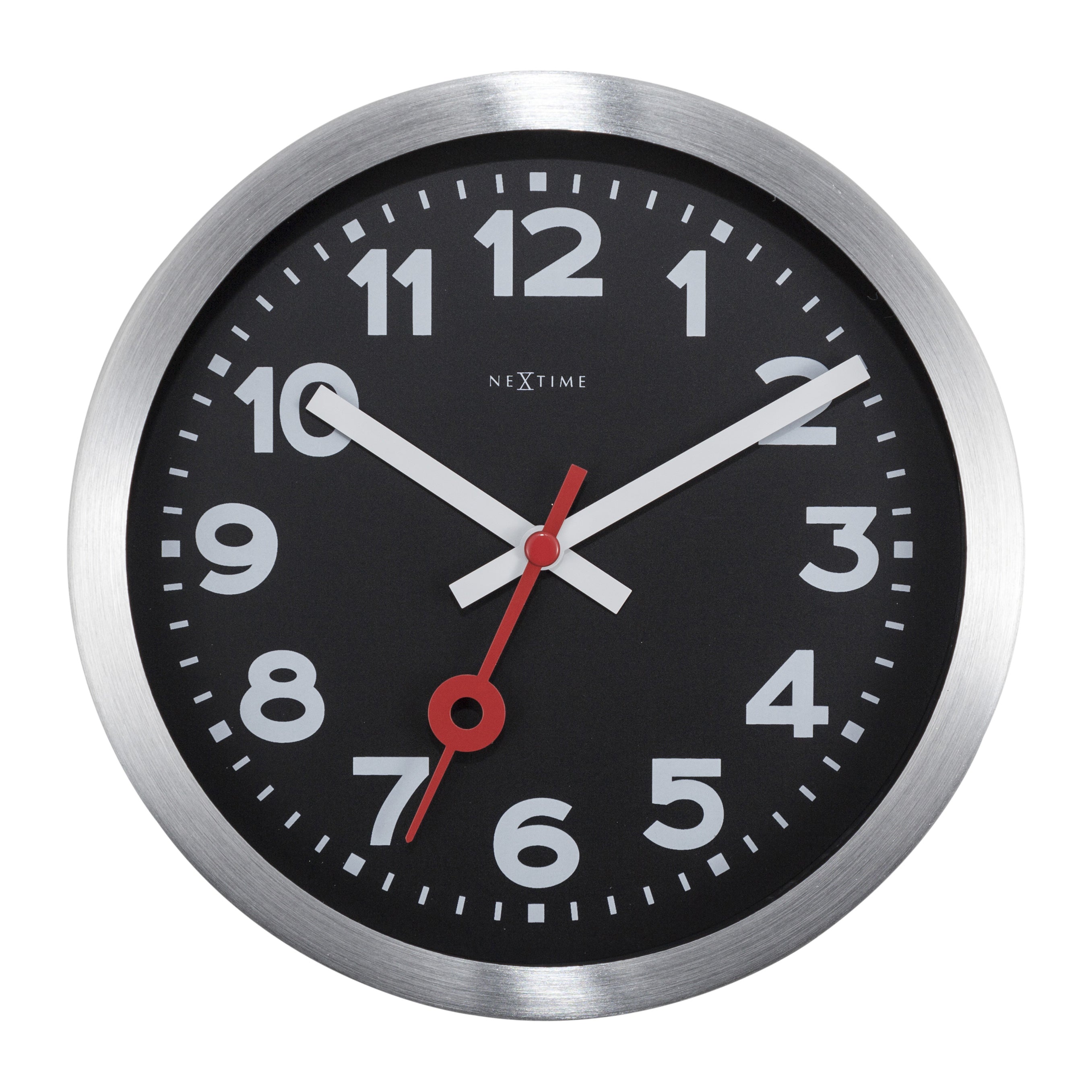 NeXtime Station Numbers Klok Ø 19 cm