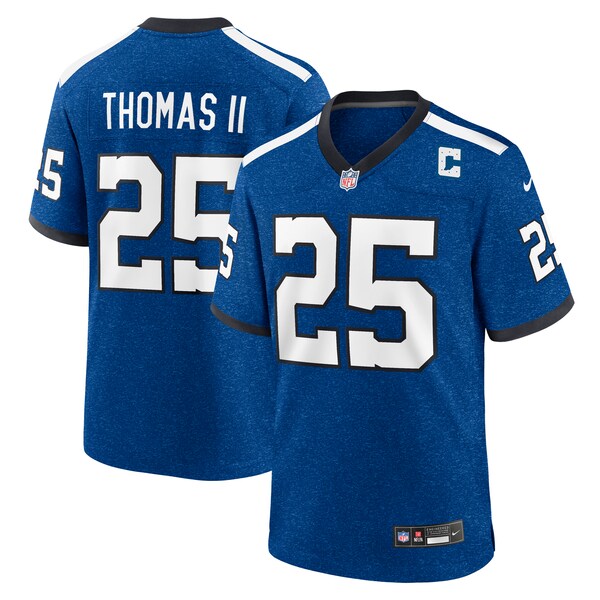 Rodney Thomas II Indianapolis Colts Nike Indiana Nights Alternate Game Jersey - Royal/Royal
