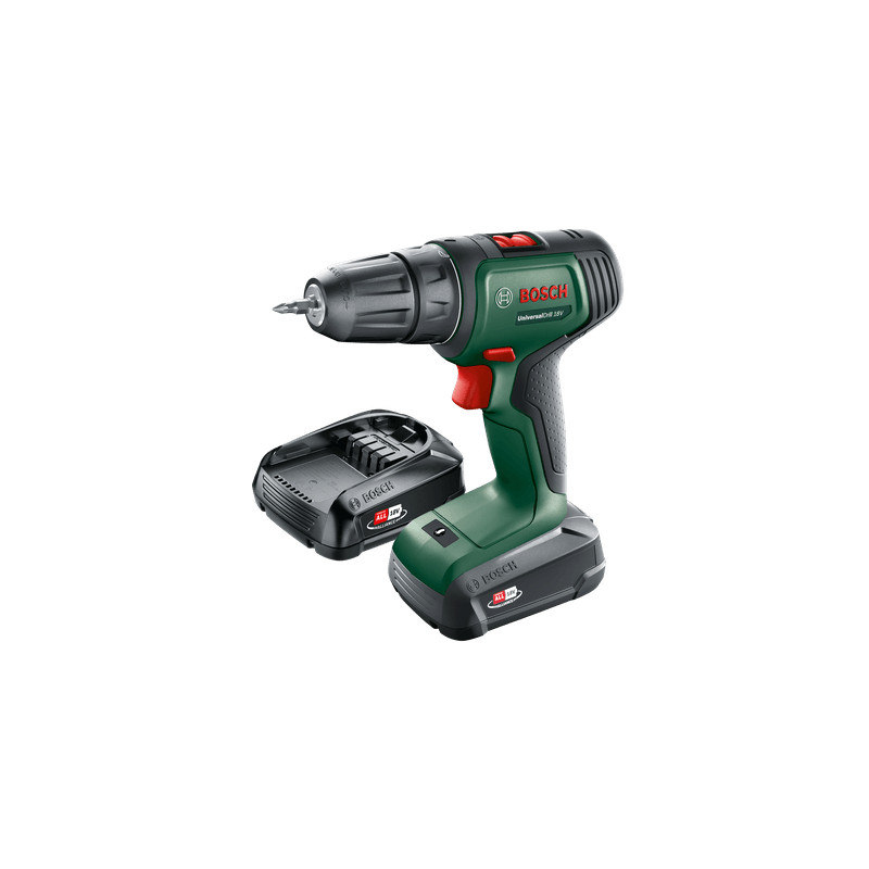Perceuse visseuse sur batterie UniversalDrill 2 x 1,5 Ah 18 V BOSCH