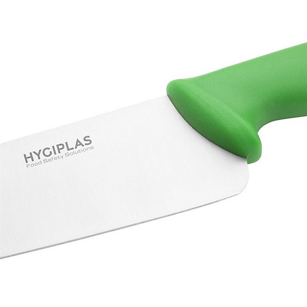 Couteau de Cuisinier Vert Professionnel 255mm - Hygiplas