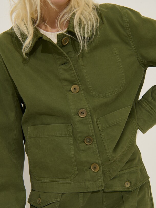 Veste parker kaki