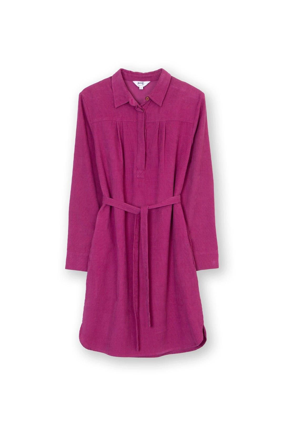 Kite Mapperton Cord Dress Berry