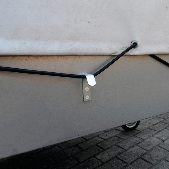 Flachhaken, Stahl, 1 Stück