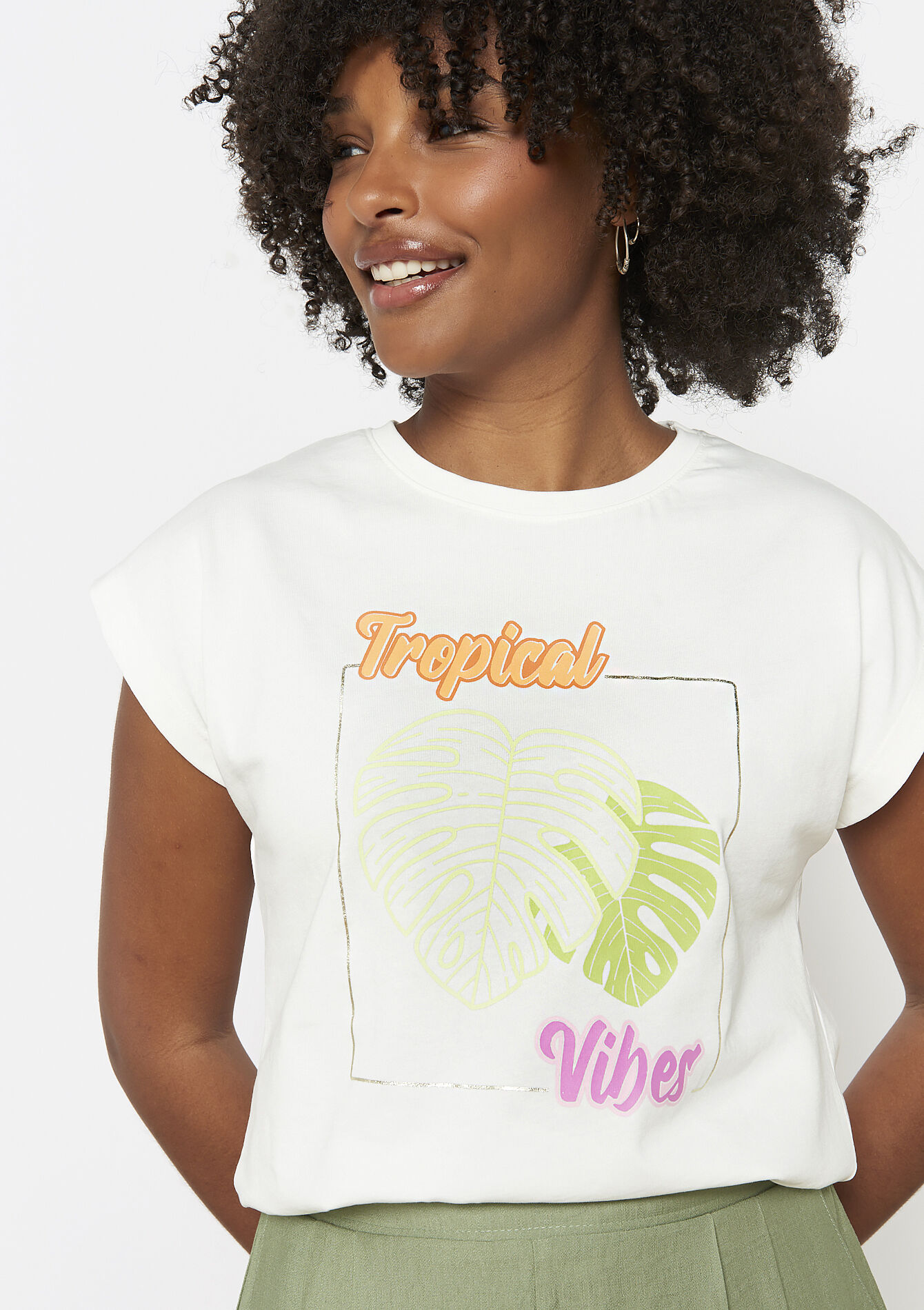 T-shirt met korte mouwen