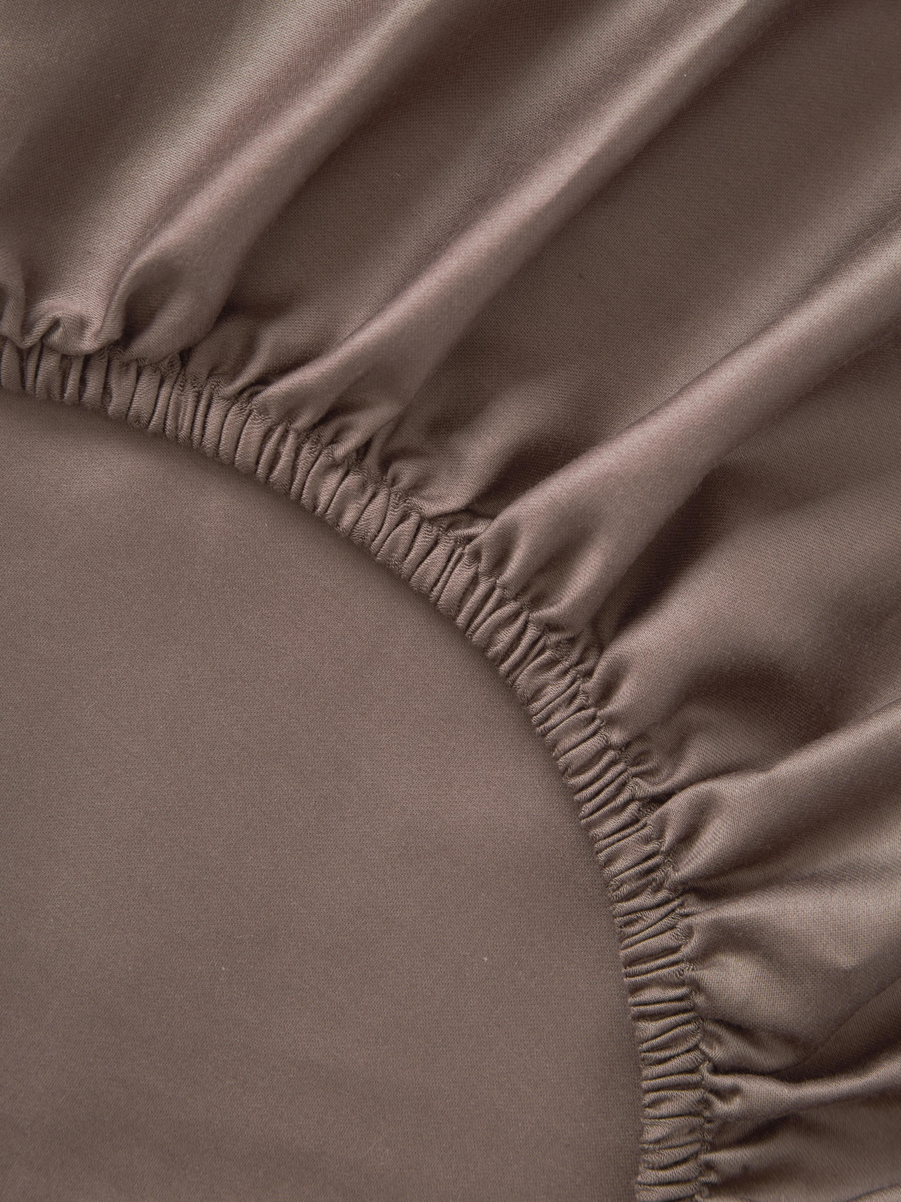 Boxspring-Spannbettlaken Comfort, Baumwollsatin