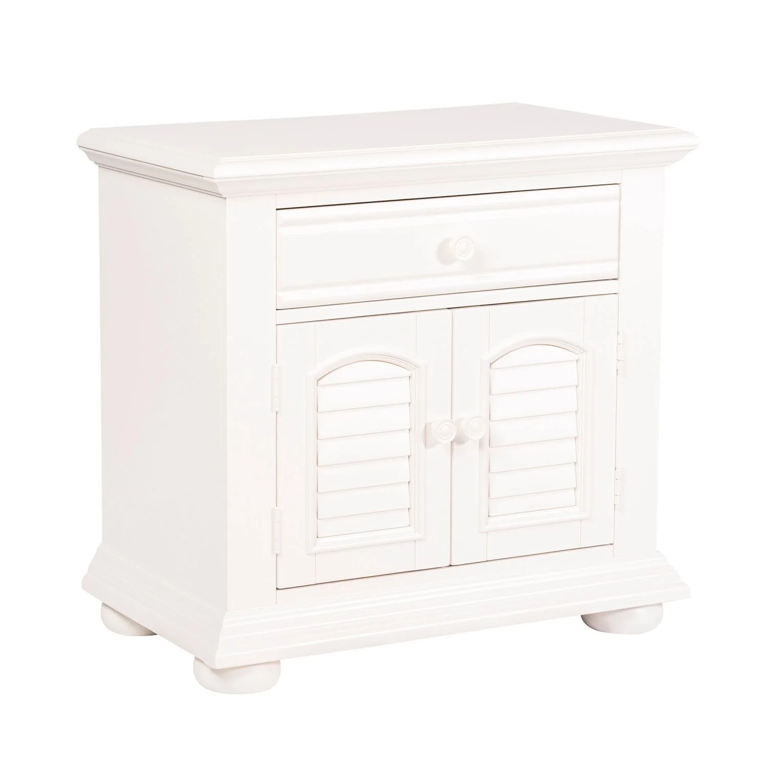 Summer House I Oyster White Night Stand