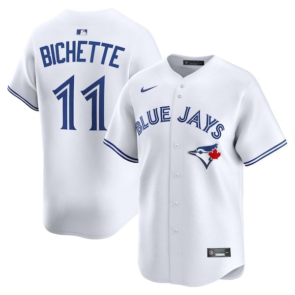 Bo Bichette Toronto Blue Jays Nike Home Limited Jersey - White/Powder Blue