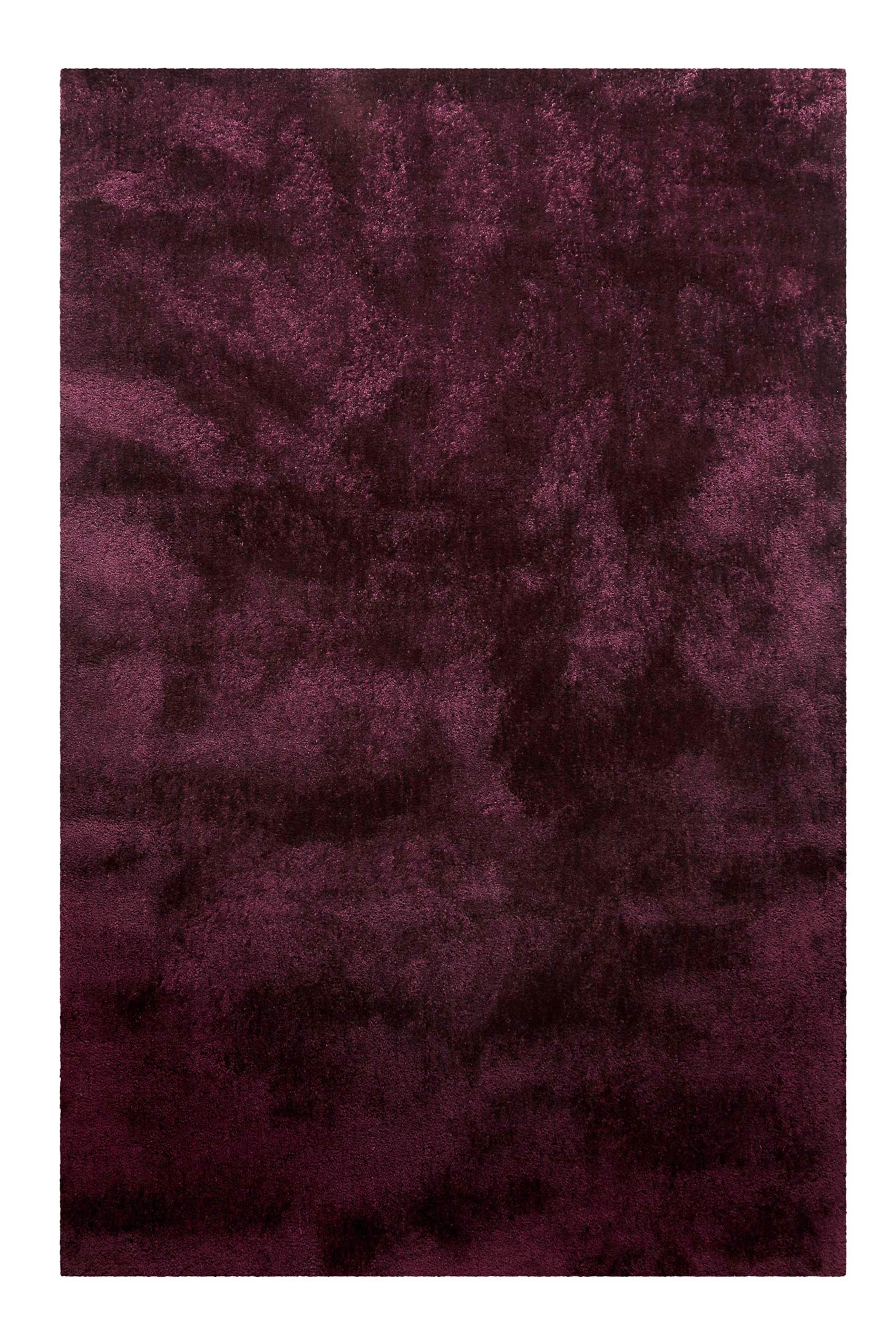 PISA - Tapis en microfibre dense bordeaux 80x150 cm