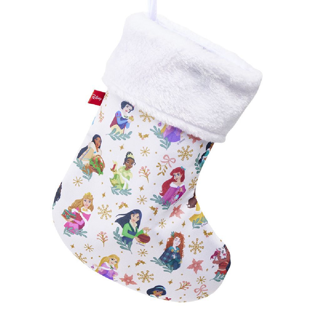 Chaussette de No&euml;l Disney Princesses à suspendre H27cm