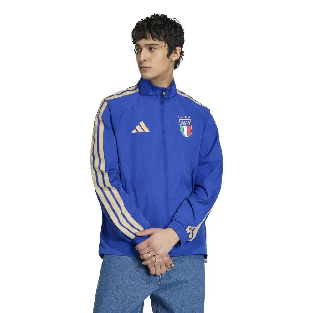 adidas Italy Home Anthem full zip sweatshirt
