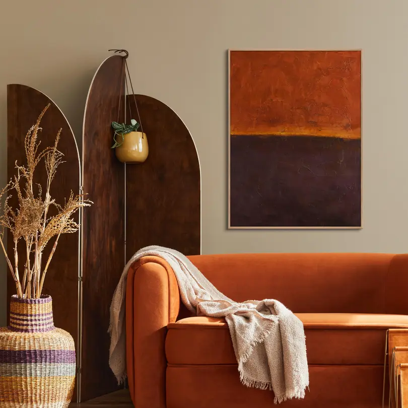 Bild mit Rahmen Design Painting