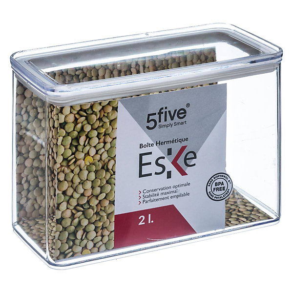 Boîte de conservation rectangle 2L Eske - 5Five
