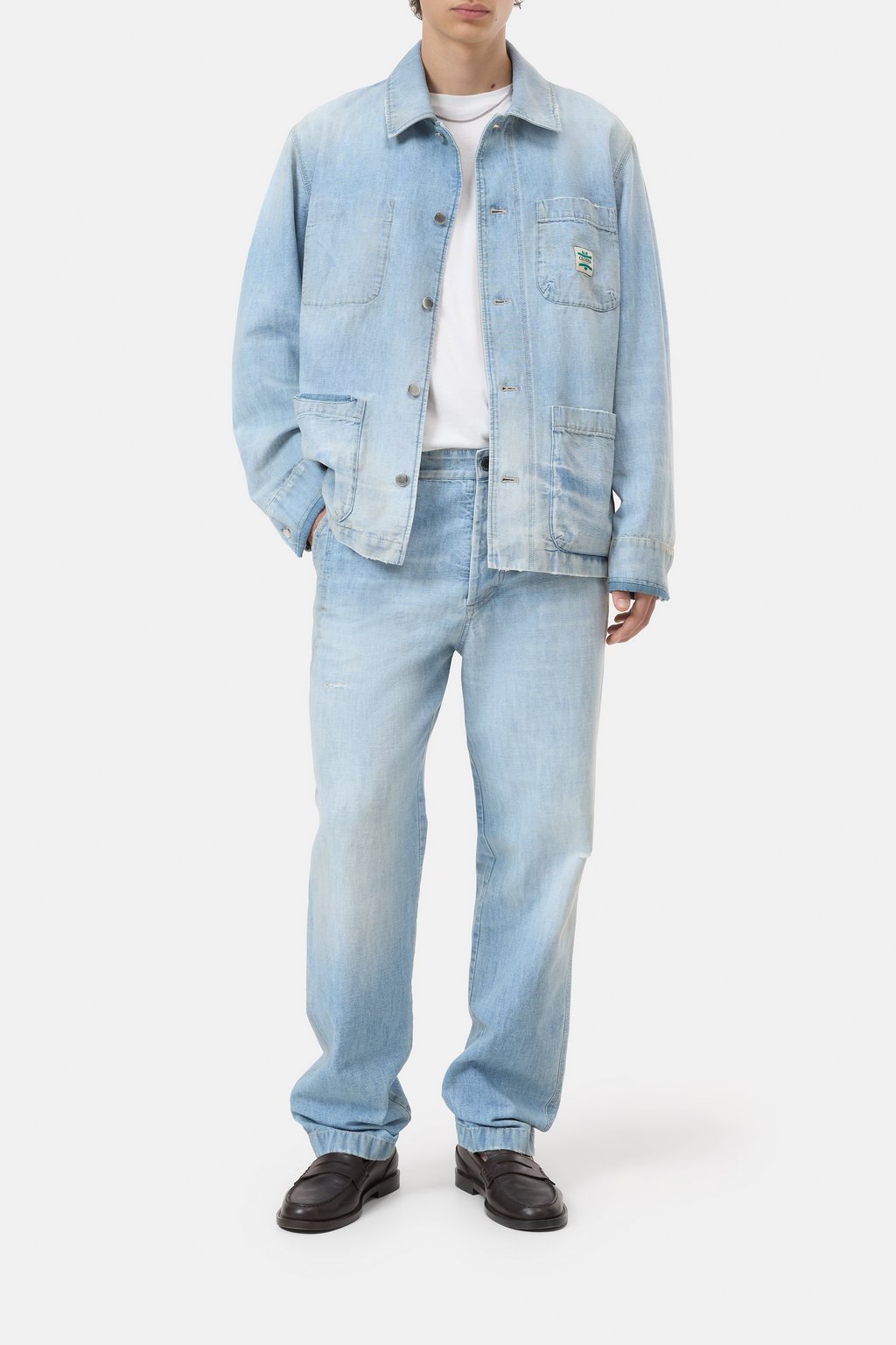 Worker-Jacke aus Denim