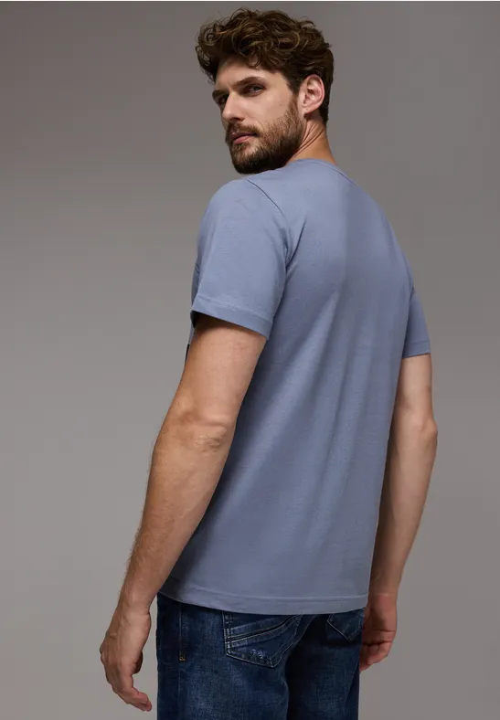 T-Shirt mit Skyline-Print