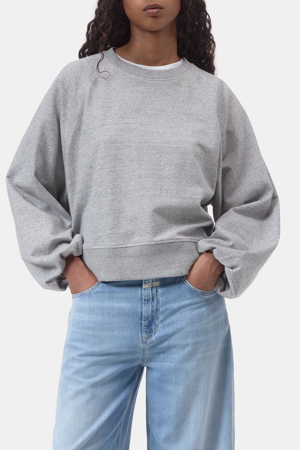 Raglan-Sweatshirt aus Baumwolle