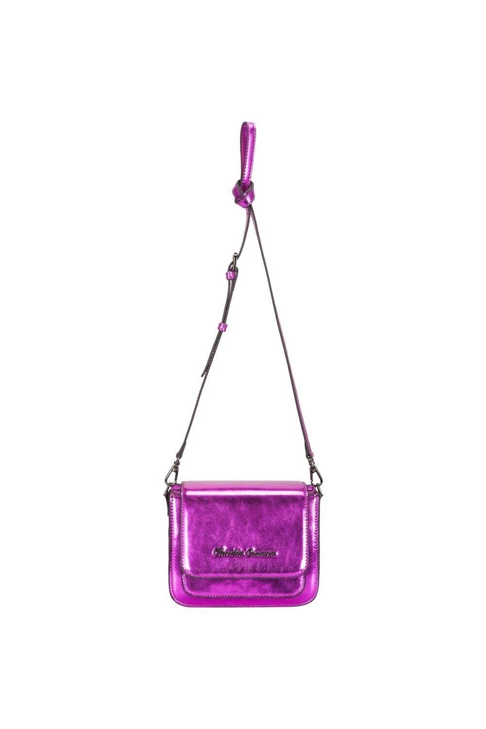 Claudia Canova Metallic Mini Cross Body Bag