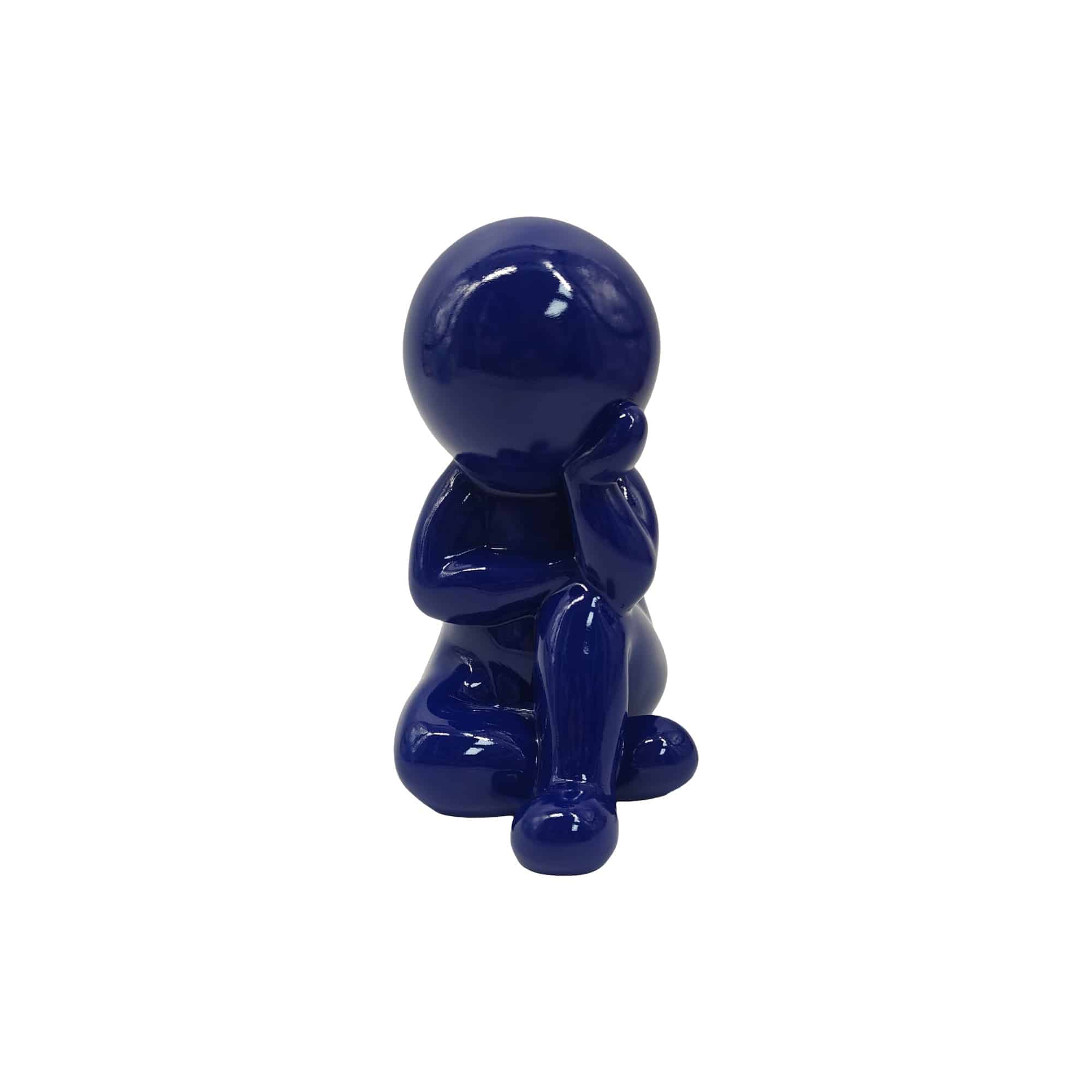 Present Time ornament Amigo Dreaming Medium - blauw - 14.8x11.2x20cm