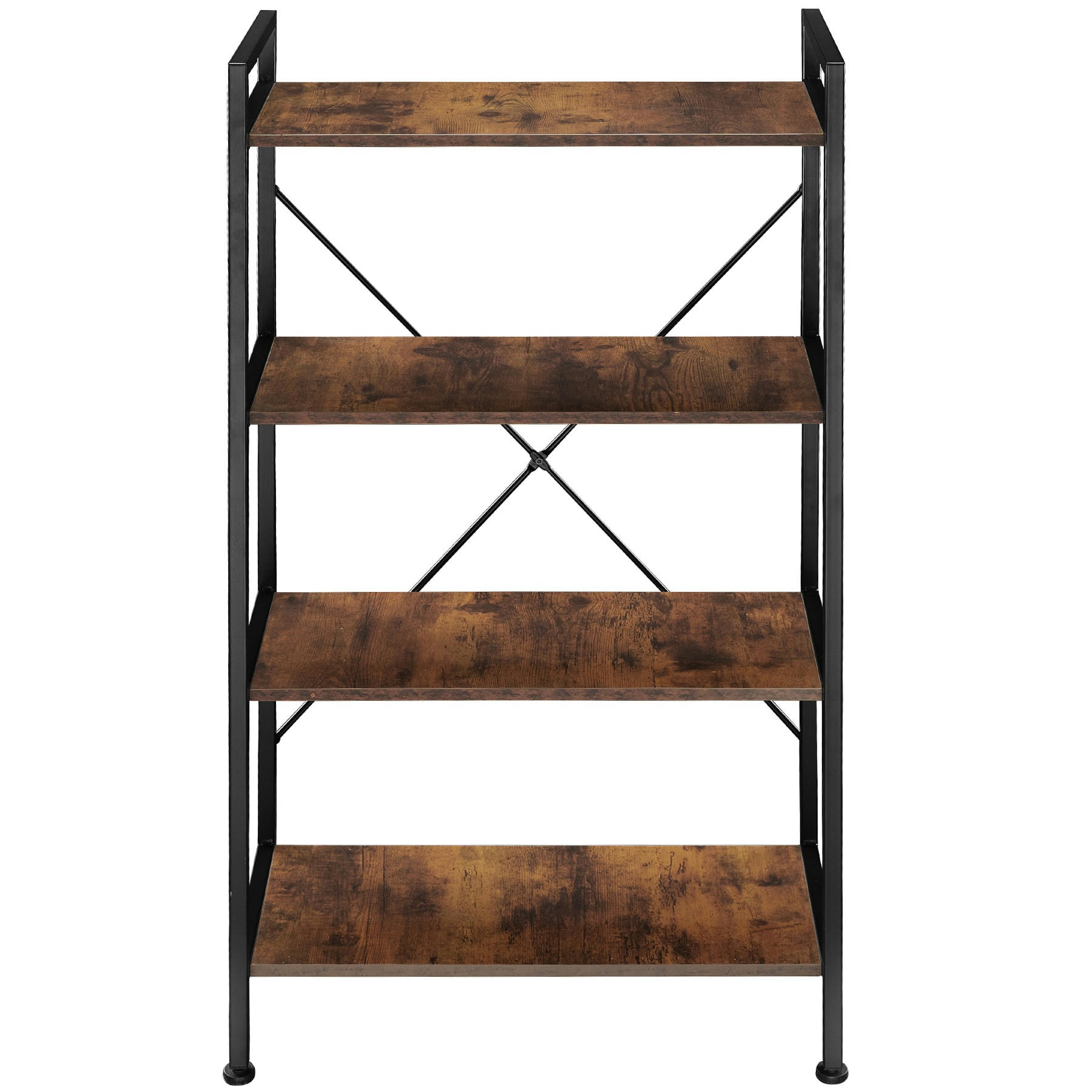 - Étagère Style industriel Bois foncé industriel, rustique