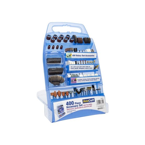Rotacraft Accessory Set and Case 400 Pieces