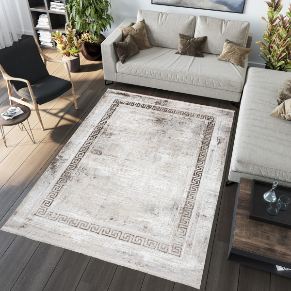 Dywan Chemex Sahara Nowoczesny K928D SH_ Beżowy 120x170