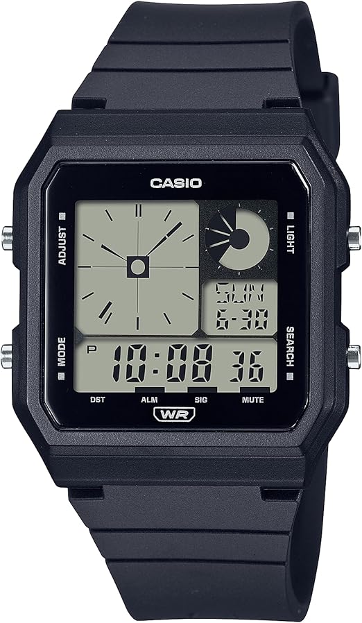 Casio POP Bio-Based Renewable Band LED Backlight Daily Alarm Digital Watch