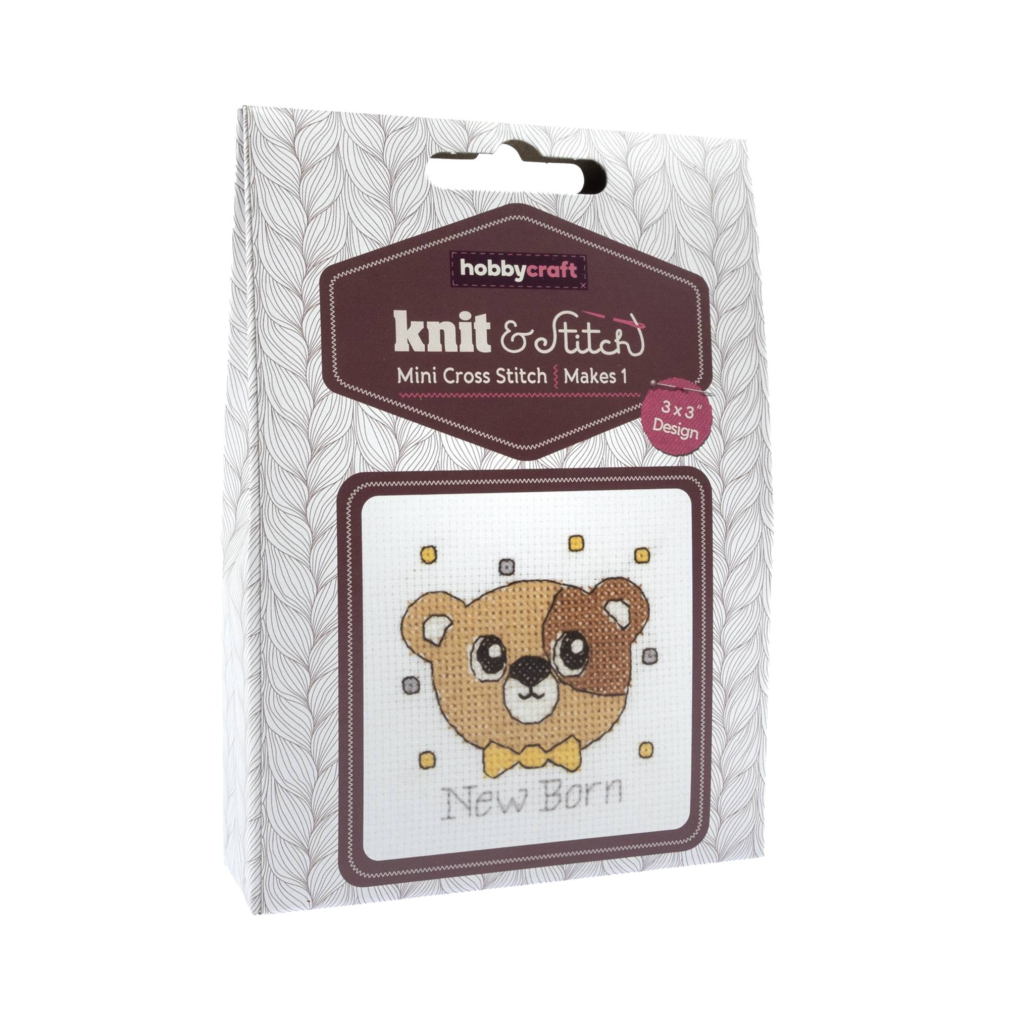 New Born Mini Cross Stitch Kit