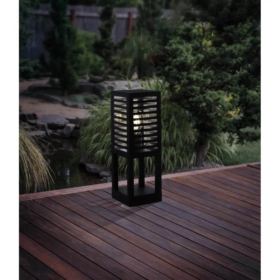 EGLOAlamonte3SokkellampBuiten-E27-45cm-Zwart