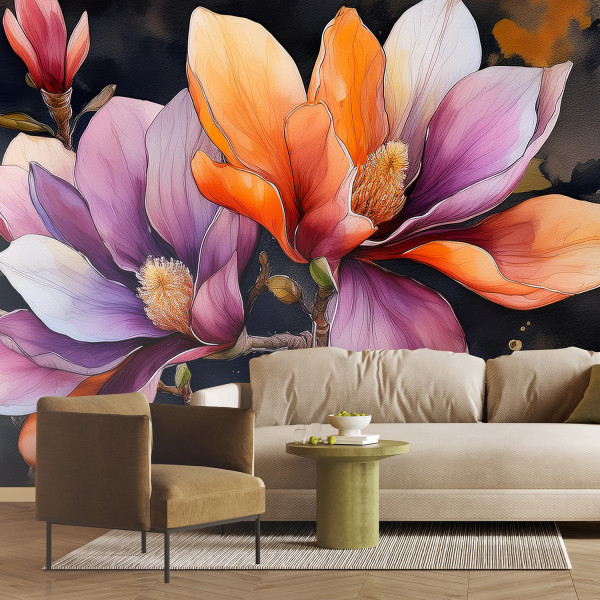 Feeby Fototapeta Magnolia Natura