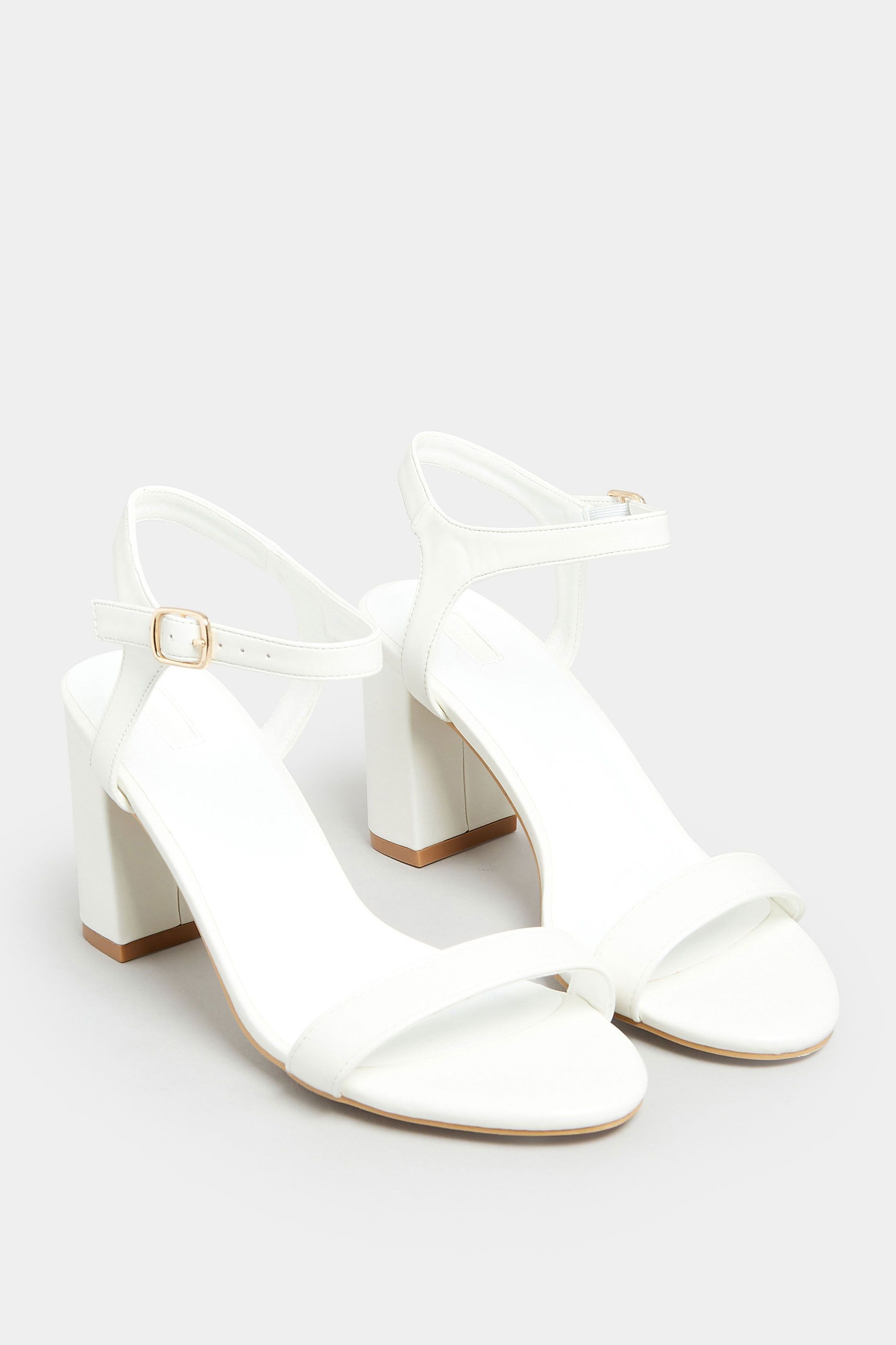 Yours Wide & Extra Wide Fit Block Heel Sandals