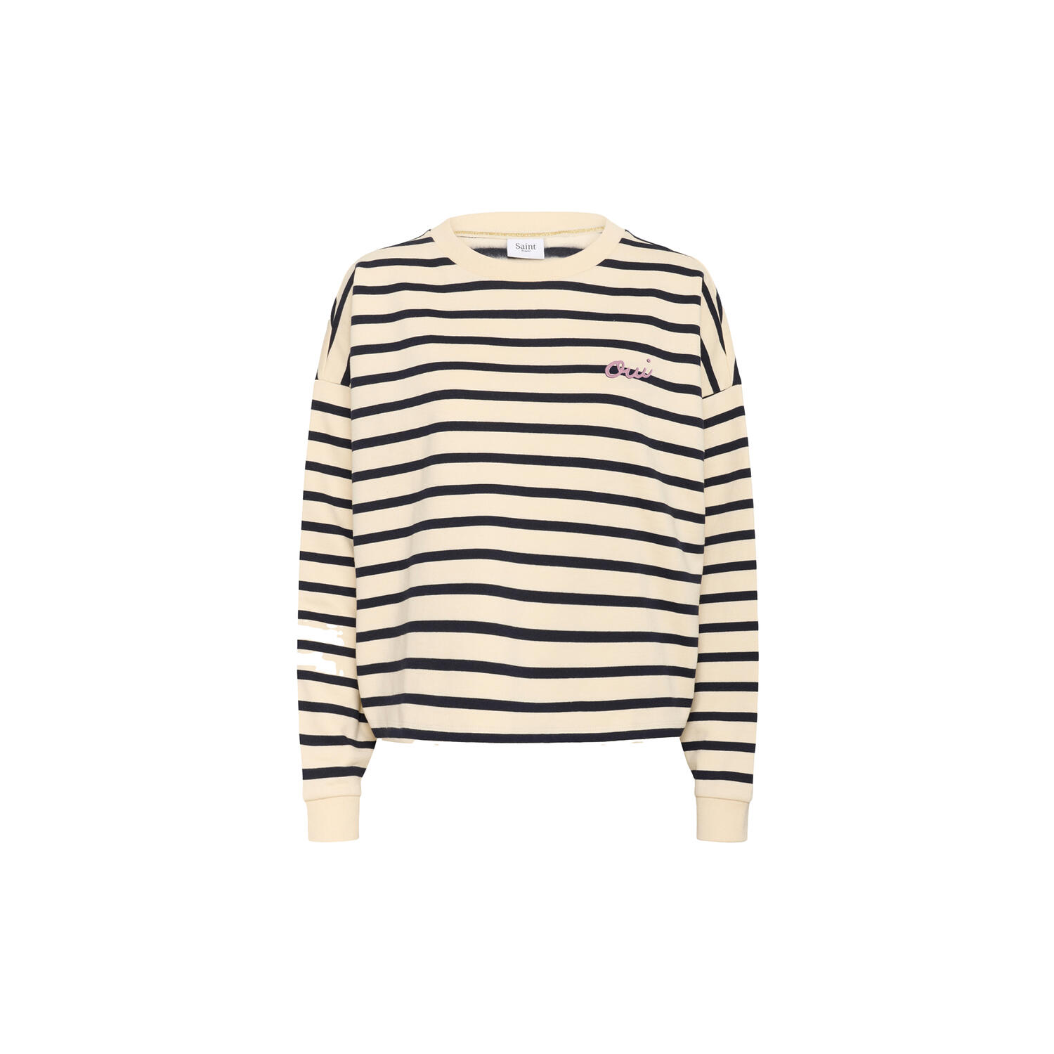 OsiriaSZ Sweatshirt, seedpearl nightsky stripe