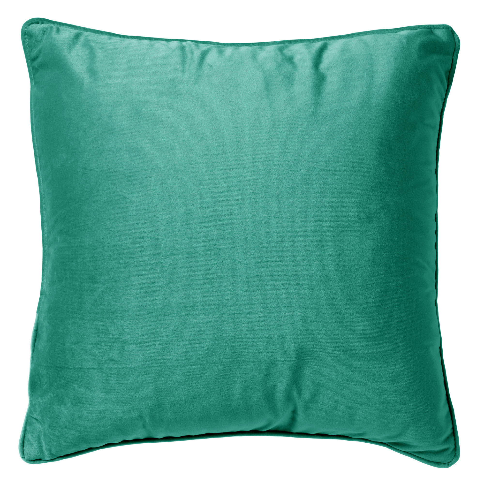 - Coussin - vert en velours 60x60 cm uni