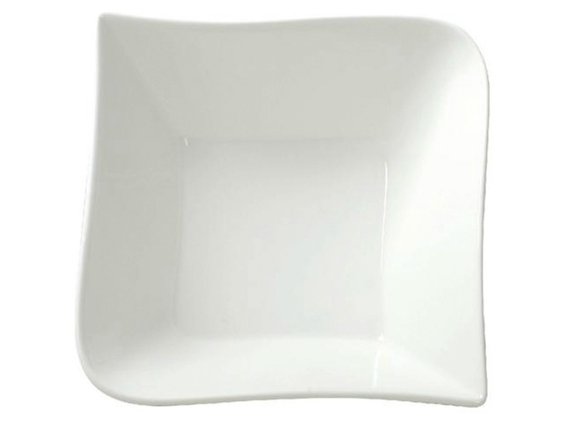 Salaterka Fala porcelanowa 400 ml biała