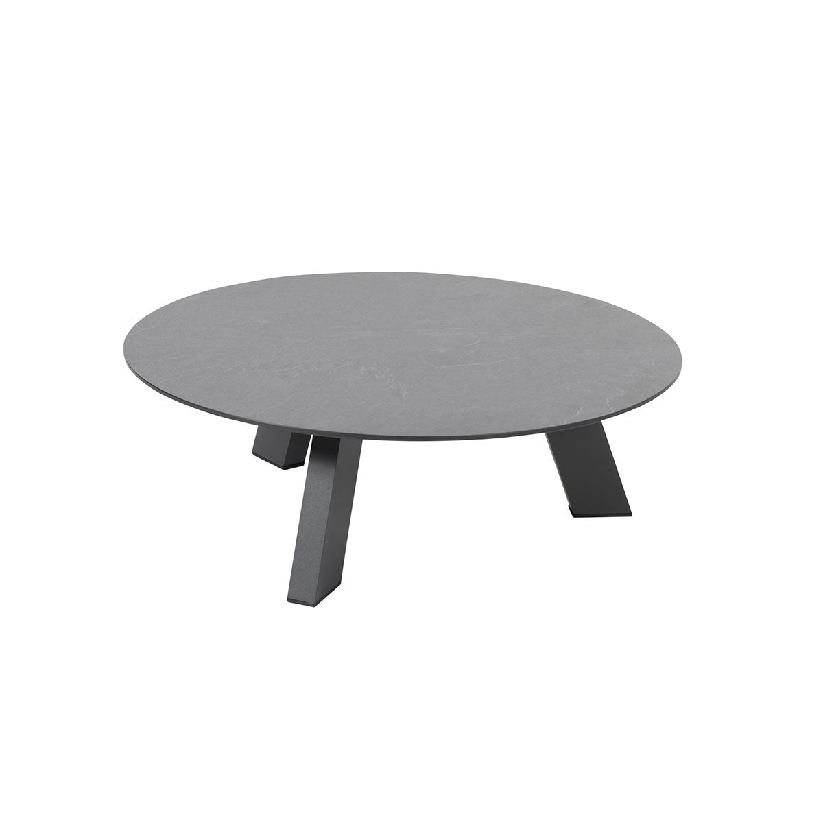 4 Seasons loungetafel Cosmic slate antraciet - Ø78 cm