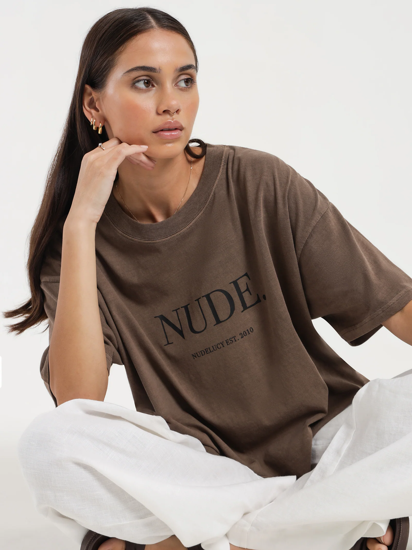 Nude Washed T-Shirt