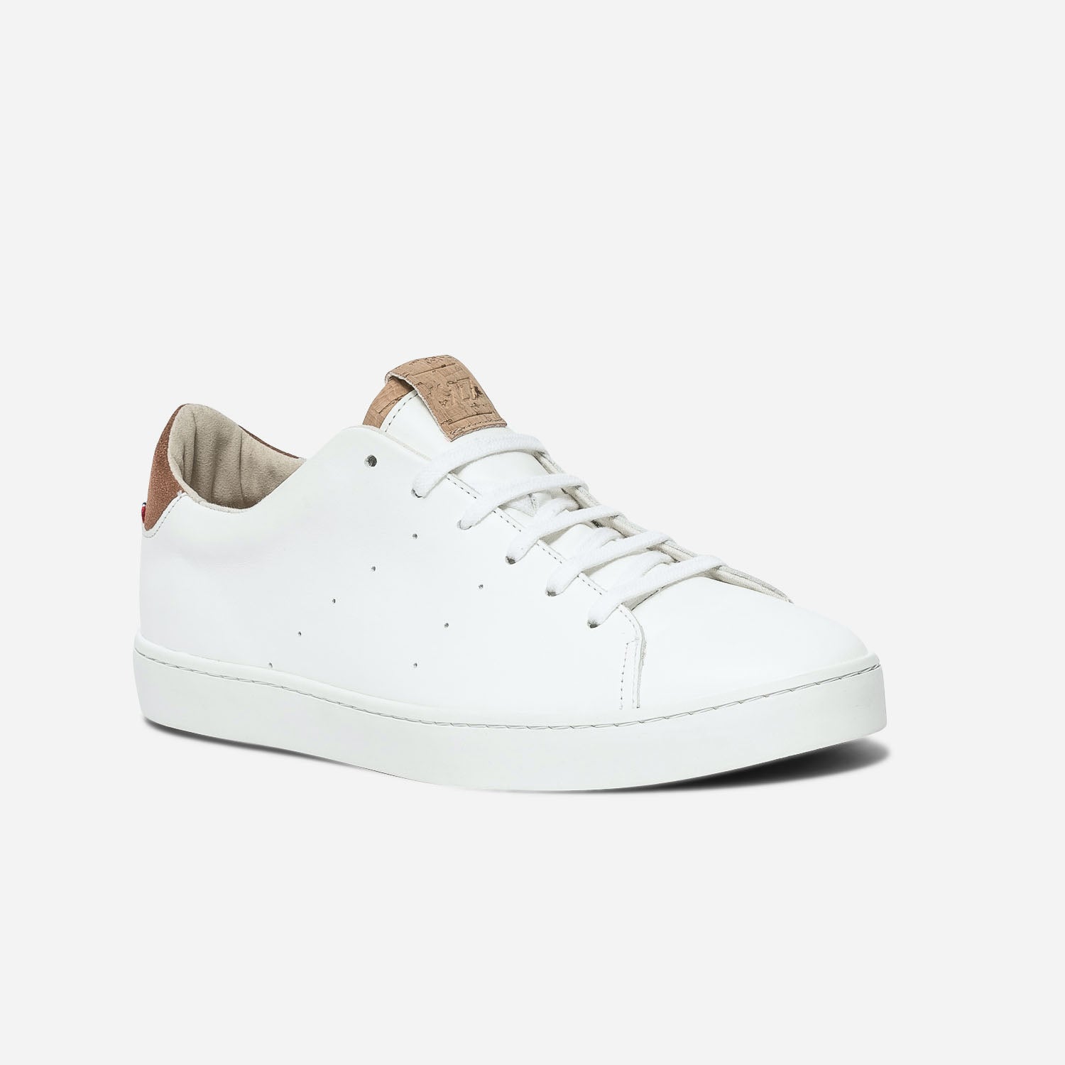 Tennis 1927 blanche homme en cuir éco-conçu (43 au 45)