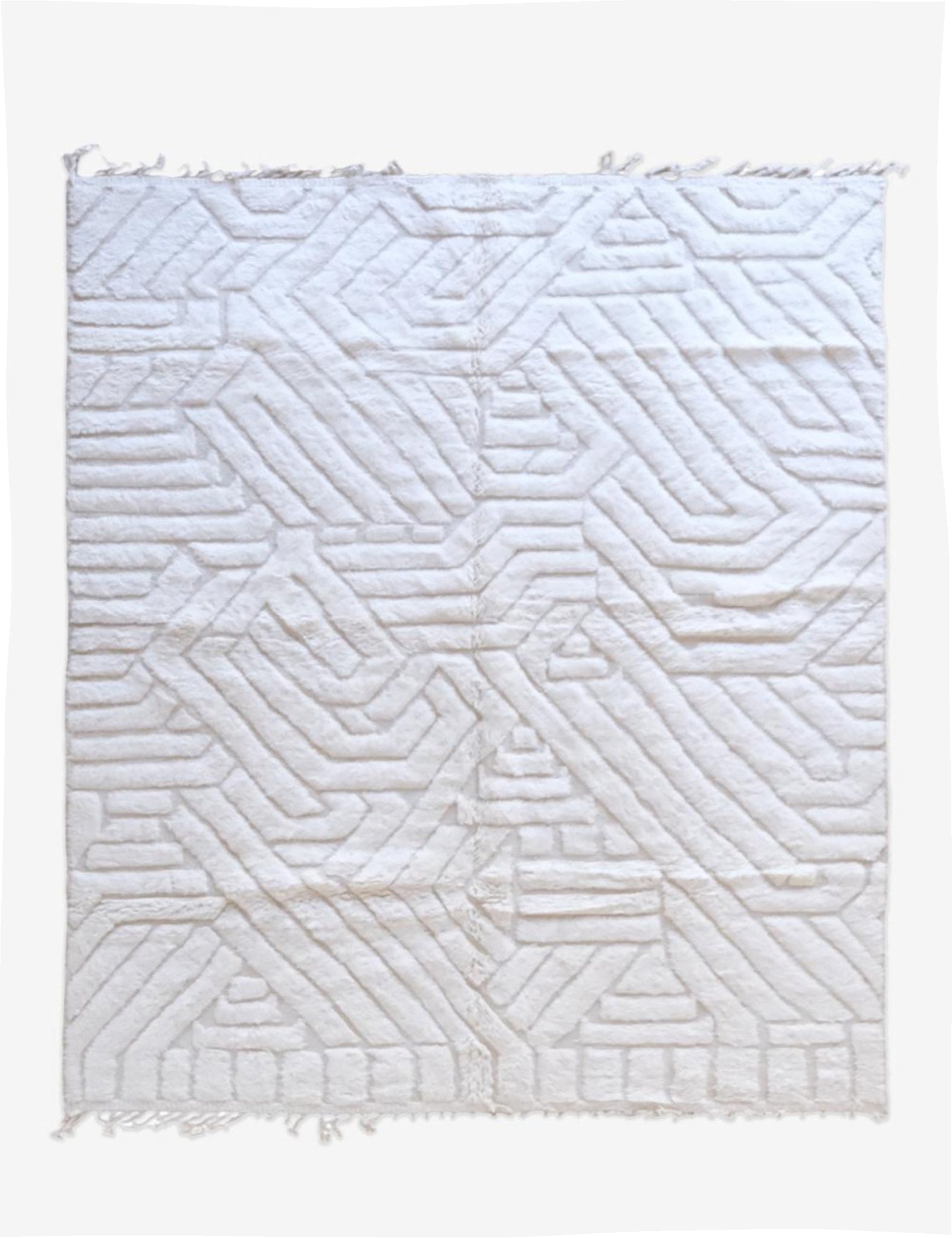 AFK Living vloerkleed Berber - handgemaakt - Wol - 120 cm x 170 cm