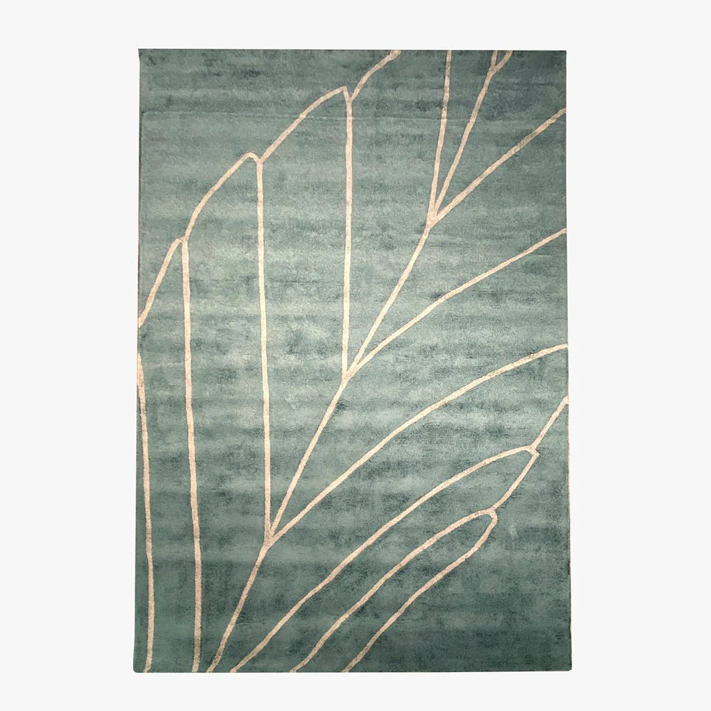 Tapete Viscose Folha Verde 170x240 GREEN SENSE