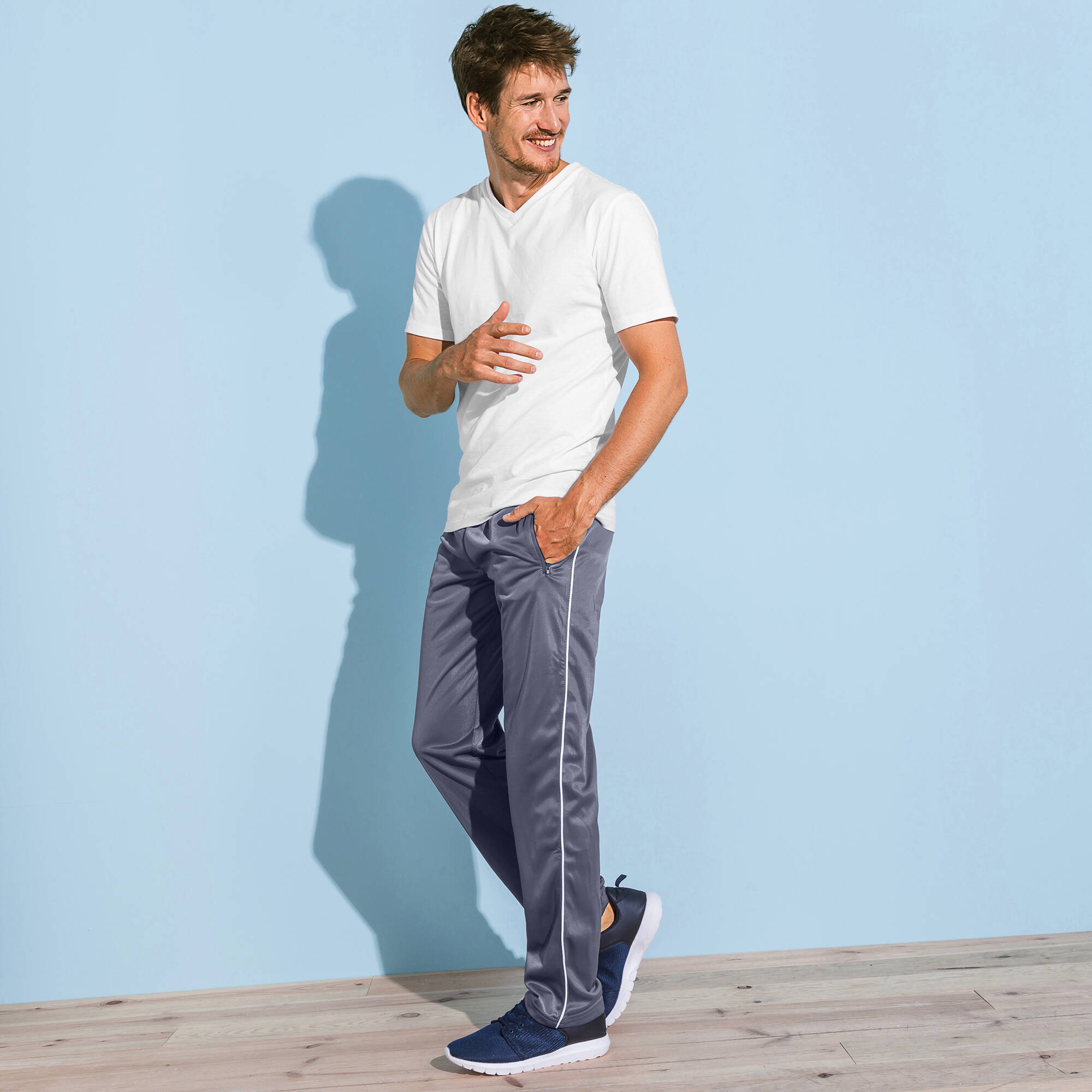 Pantalon sport microfibre intérieur gratté