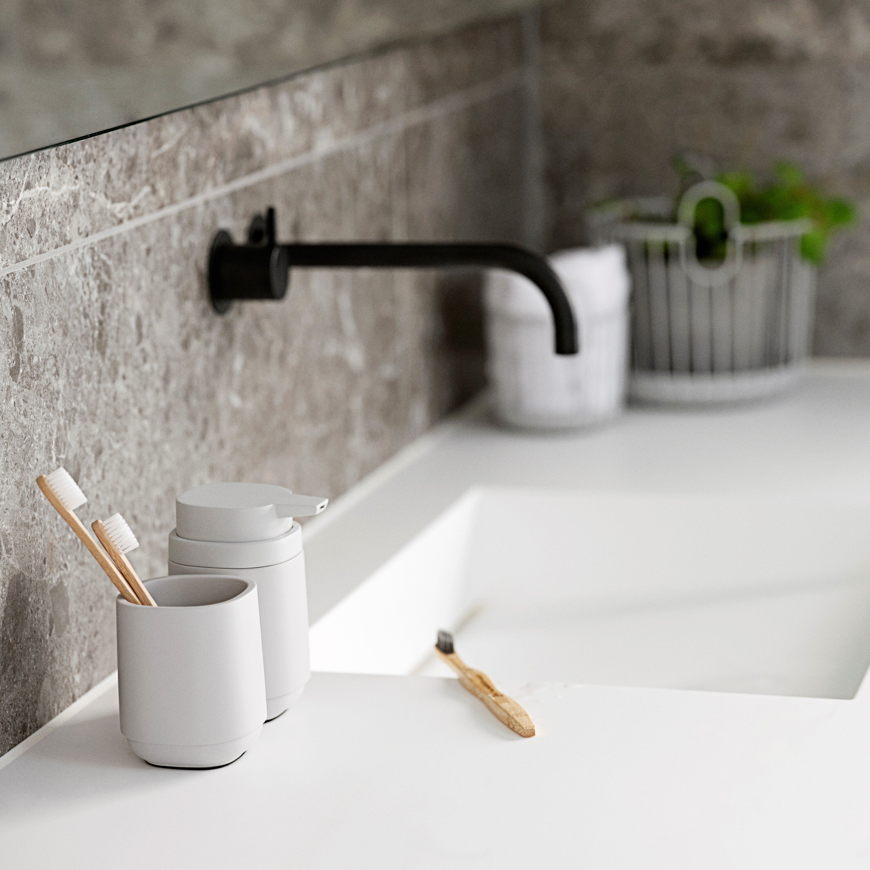 Zone Denmark Time Zeepdispenser - Lichtgrijs