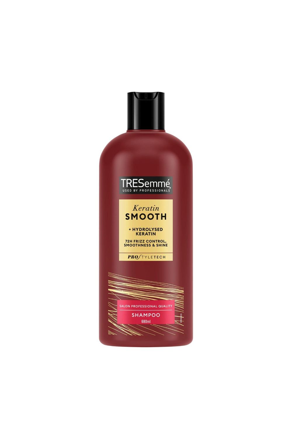 Tresemme Shampoo' Keratin Smooth with Hydrolysed 72H Frizz Control, 680ml