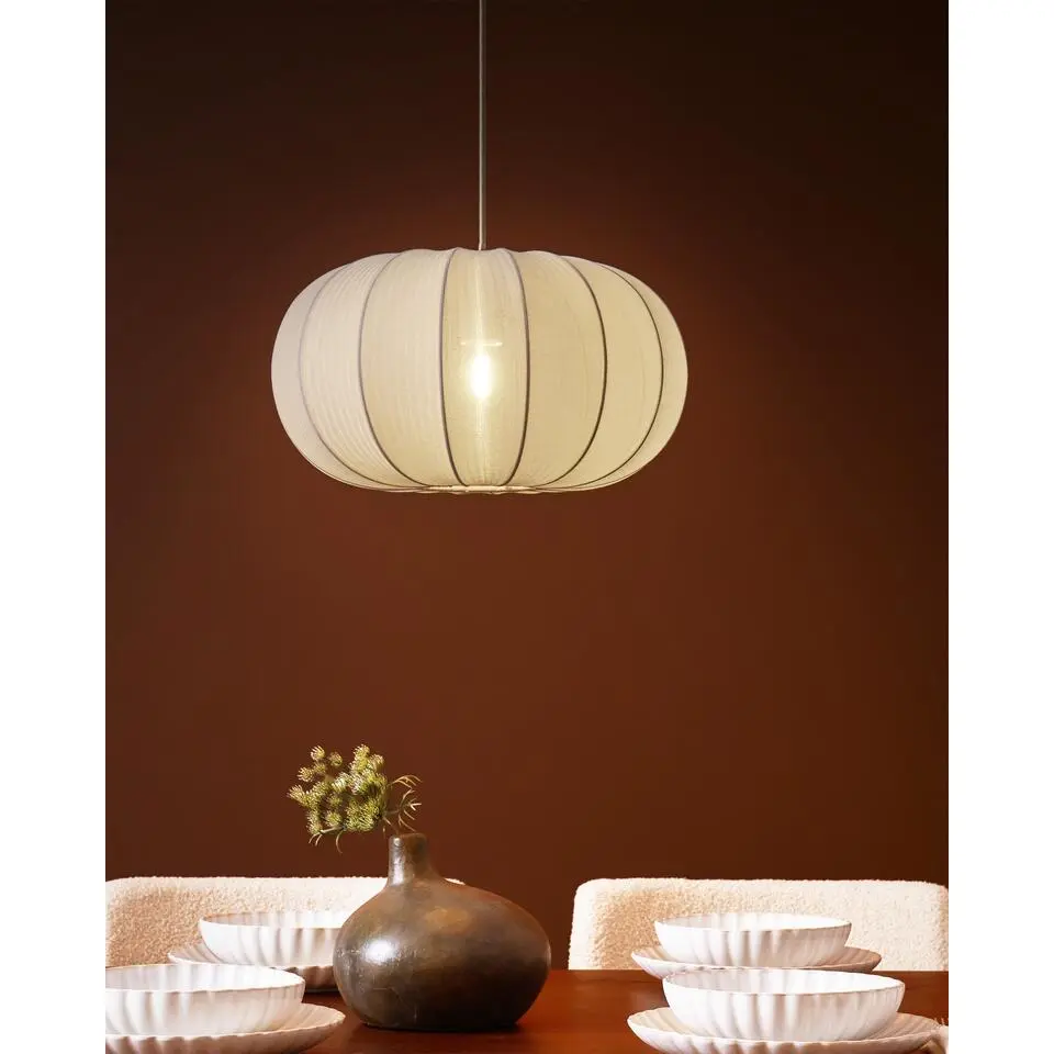 TOCUYO - Hanglamp - Wit - Nylon