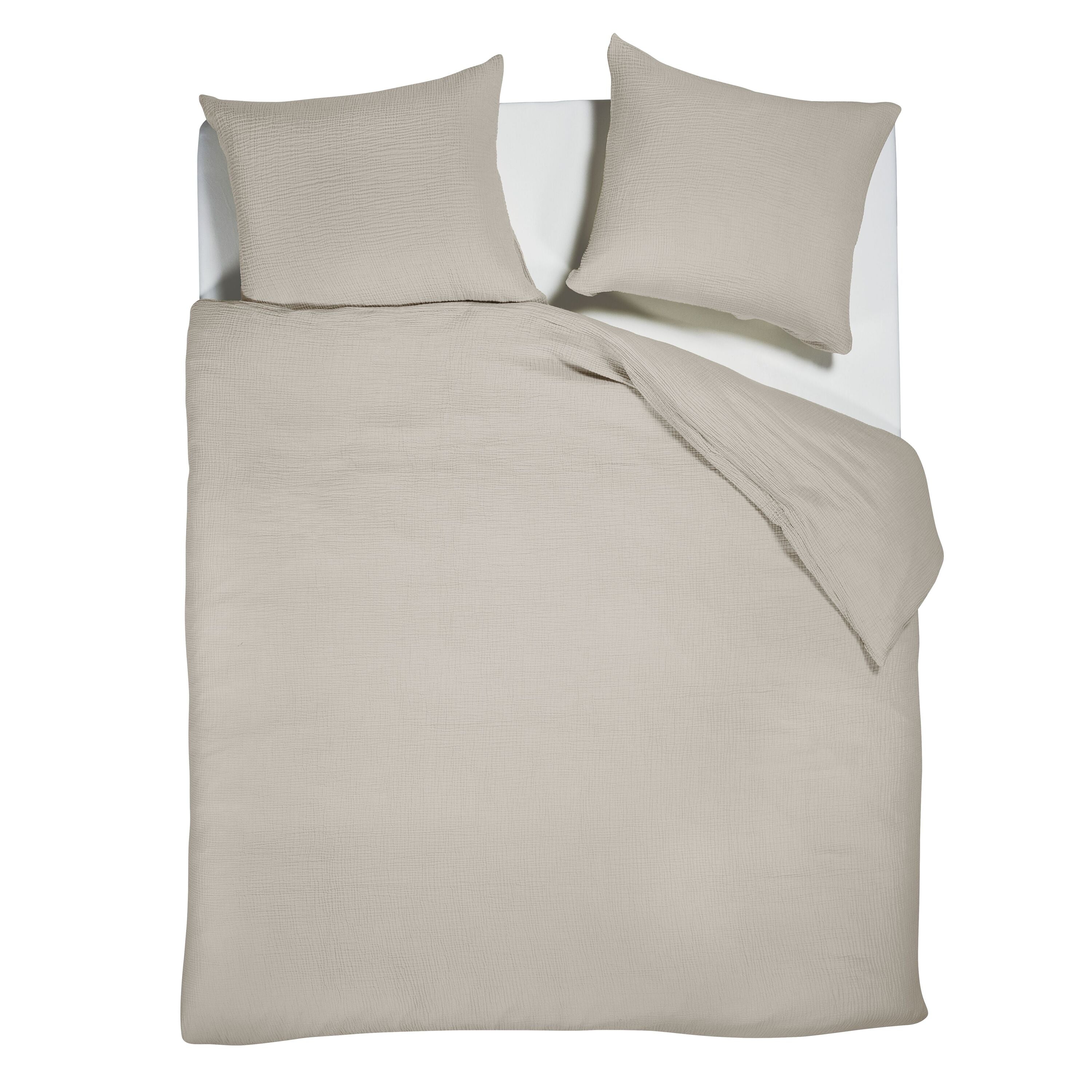 vtwonen Gentle Embrace Dekbedovertrek 200 x 200/220 cm - Zand