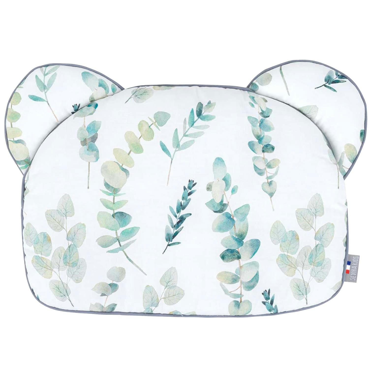 EUCALYPTUS - Oreiller coussin plat réversible