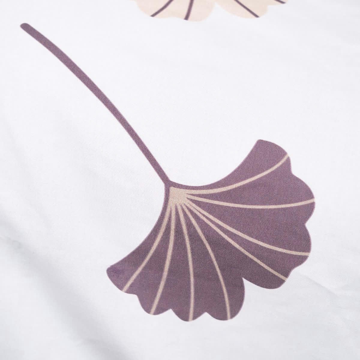 - Parure de lit en Coton Blanc 240x220 cm